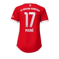 Bayern Munich Sadio Mane #17 Fotballklær Hjemmedrakt Dame 2022-23 Kortermet